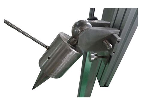 Mechanical Pendulum Impact Tester commercial|pendulum hit with a hammer.